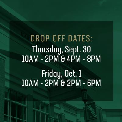 Drop off dates